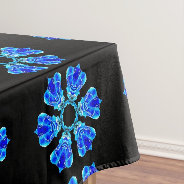 Mantel Petales azules (In Situ)