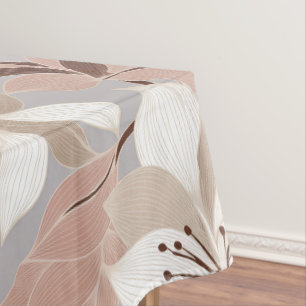 Mantel Pétalos abstractos estilizados en colores de moda