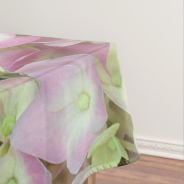 Mantel Pétalos de hidrangea rosados y blancos antiguos y 
