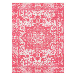 Mantel Pétalos rosas en los sueños de Kilim