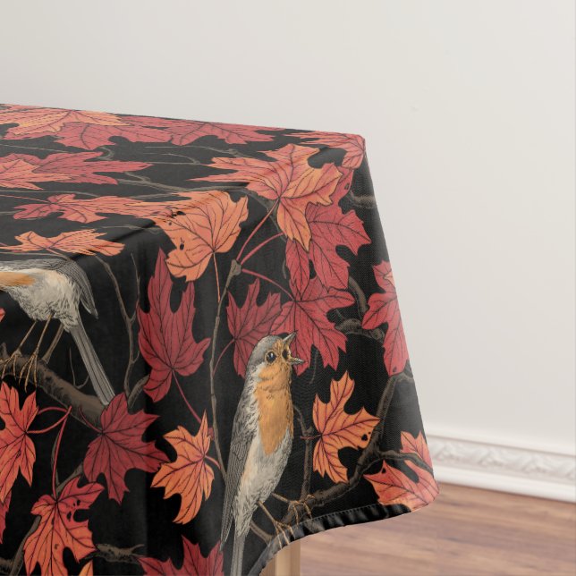 Mantel Petirrojos en arce (In Situ)