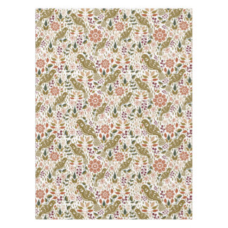 Mantel Pheasant Folk Art Tablecloth | Rustic Otumn Harve