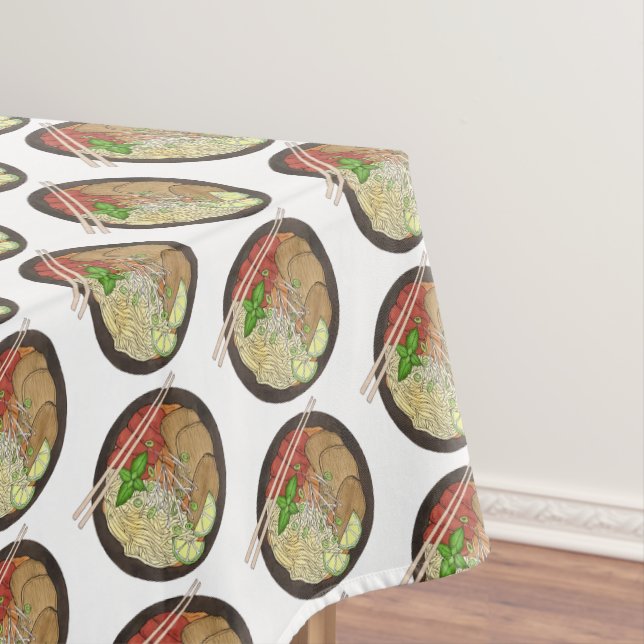 Mantel Pho Shop Noodles Chopsticks Vietnamita Restaurant (In Situ)