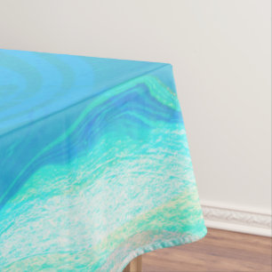 Mantel Piedra De Mármol Azul Y Marrón