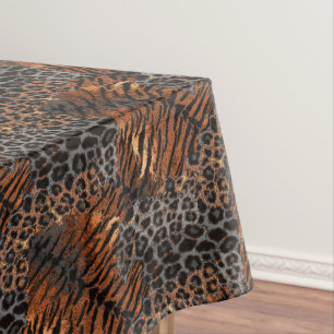 Mantel Piel de tigre leopardo de moda