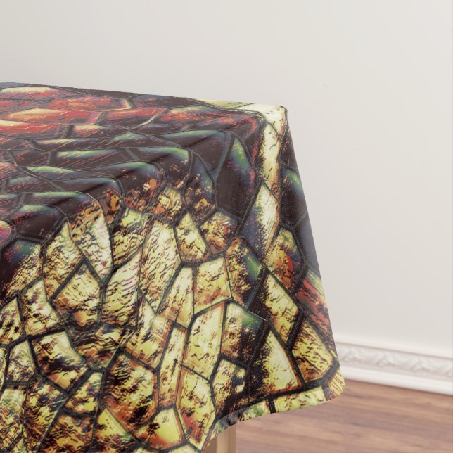 Mantel ¿Piel reptil con manchas amarillentas y oscuras? (In Situ)