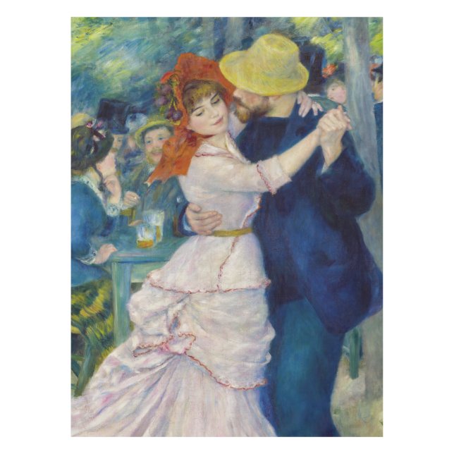 Mantel Pierre-Auguste Renoir - Baile en Bougival (Anverso)