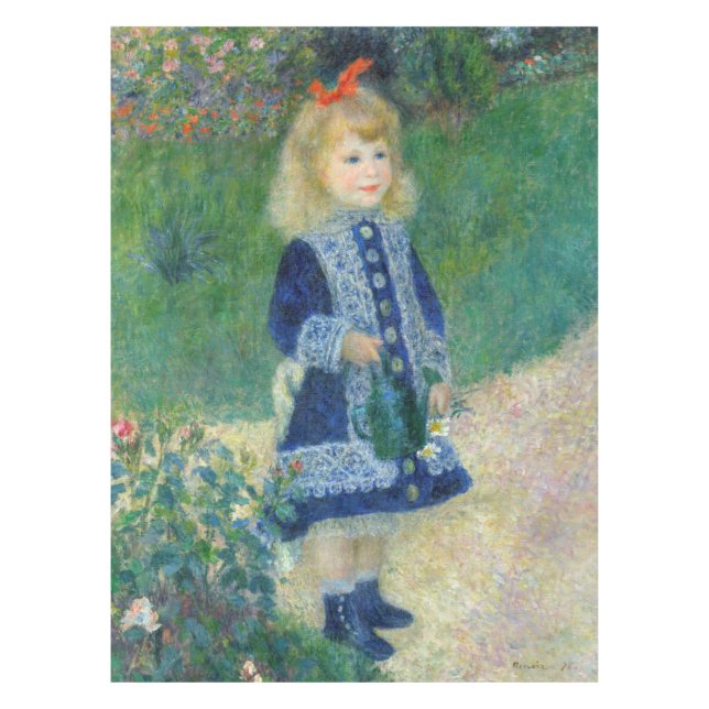 Mantel Pierre-Auguste Renoir - Un Chica con capacidad par (Anverso)