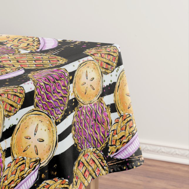 Mantel Pies Tablecloth (In Situ)