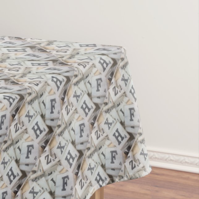 Mantel Piezas de juego Letra mosaicos arte fotográfico (In Situ)