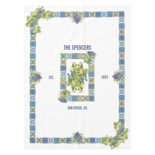 Mantel Pilas de Fancy para mosaicos de mallica siciliana  (Anverso)