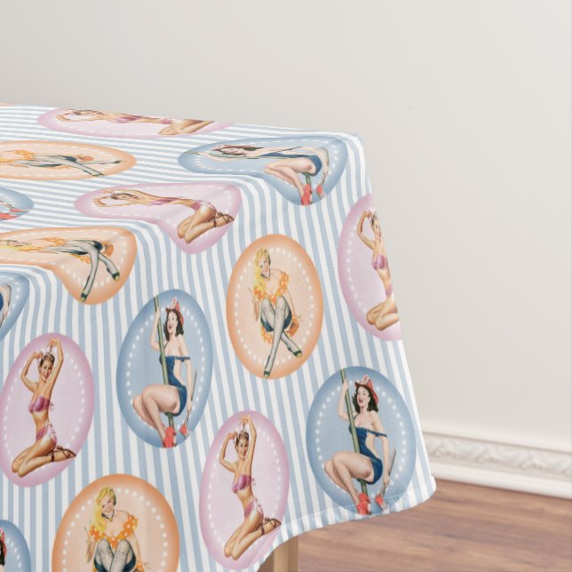 Mantel Pin Up Ladies - Modelos Retro Pinups (In Situ)