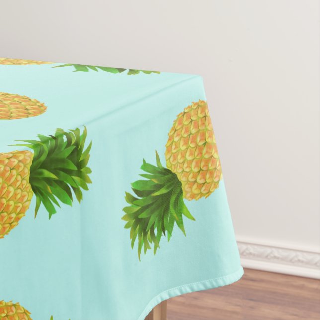 Mantel Pineapple Aqua (In Situ)