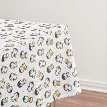 Pingüinos navidades cortos sobre blanco