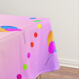 Mantel PINK Feliz décimo cumpleaños | Editable