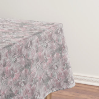 Mantel Pink ,grey ,stylish ,large ,flowers, pink flowers,