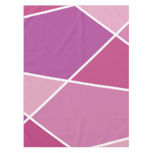 Pink JanaiCreates Color Collection Table Cloth