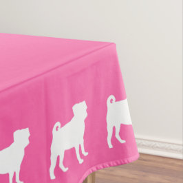 Mantel Pink Pug Silhouette Puppy Baby Shower