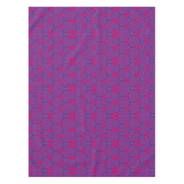 Mantel Pink retro geometric pattern 