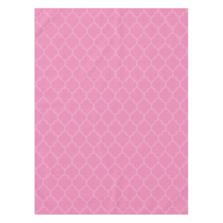 Mantel Pink Trellis Tablecloth