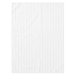 Mantel Pinstripe gris con rayas anchas de 1 pulgada