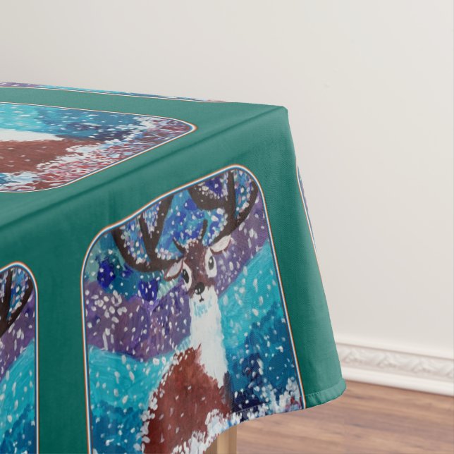 Mantel Pintura de ciervos (In Situ)