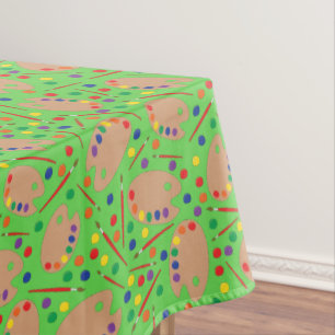 Mantel Pintura de Fiesta de cumpleaños de niños de arte