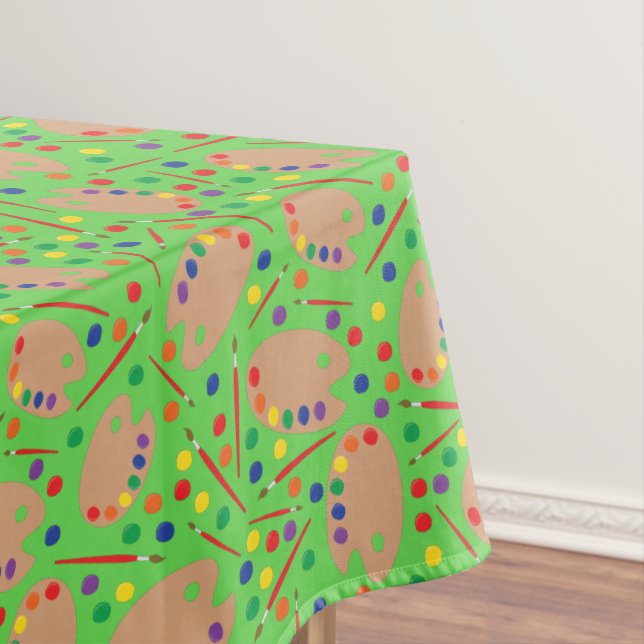 Mantel Pintura de Fiesta de cumpleaños de niños de arte (In Situ)