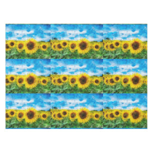 Mantel Pintura de girasoles