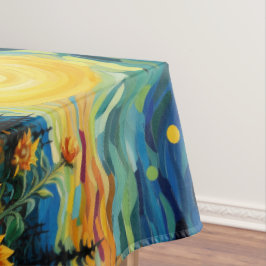 Mantel Pintura de girasoles de Van Gogh