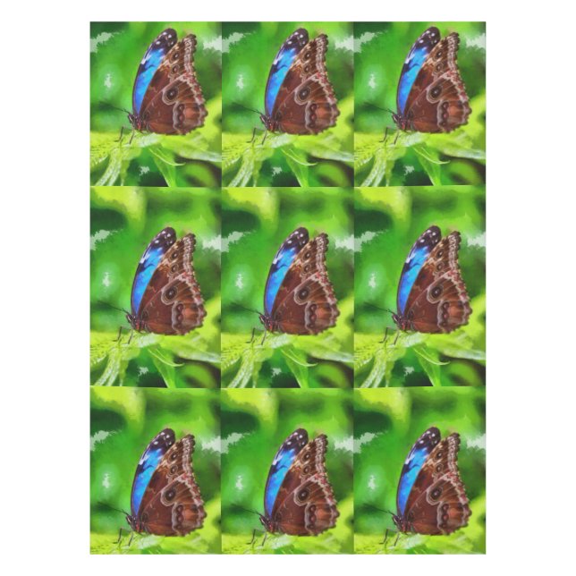 Mantel Pintura de mariposa (Anverso)