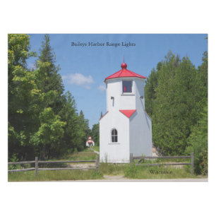 Mantel Pintura de mesa de Baileys Harbour Range Lights