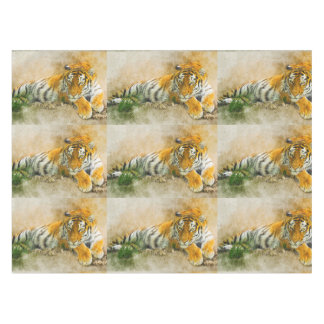 Mantel Pintura de tigre