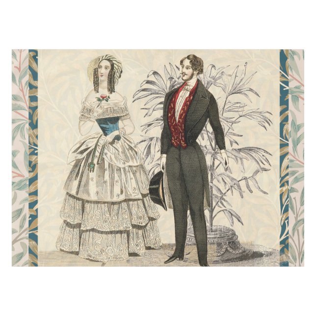 Mantel Pintura del matrimonio Boda victoriano de 1844 (Frente (Horizontal))