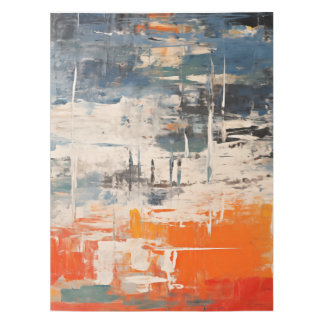 Mantel Pintura digital abstracta Encrucijada Cromática