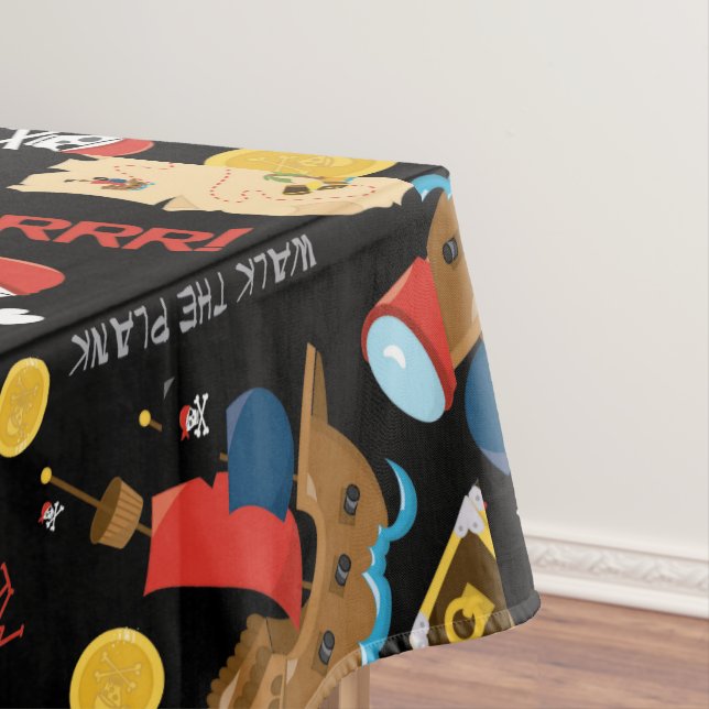 Mantel Pirata Fiesta de la Isla del Tesoro Oscuro (In Situ)