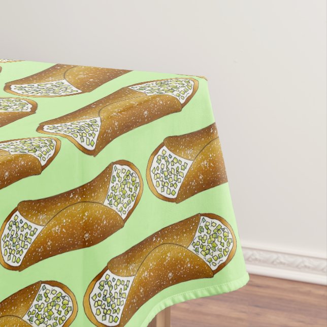 Mantel Pistachio Cannoli Panadería Italiana Postre de com (In Situ)