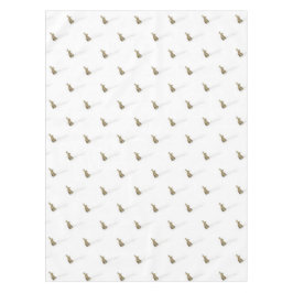 Mantel Pistas de conejo en Navidades de nieve