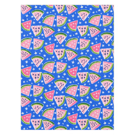 Mantel Pistas de frutas de la sandía rosa Estrellas model