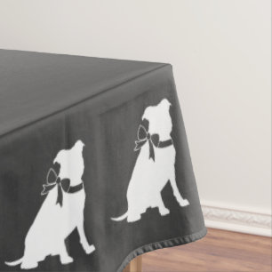 Mantel Pit Bulldog Baby Shower Género Neutral Pitbull