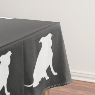 Mantel Pit Bulldog Baby Shower Género Neutral Pitbull
