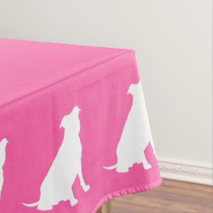 Mantel Pitbull, Chica rosado de Baby Shower Bulldog Pit