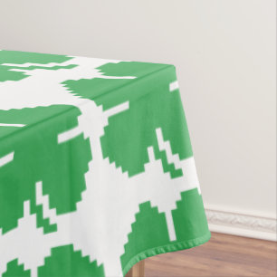 Mantel Pixel Lucky Four Leaf Clover de 8 bits