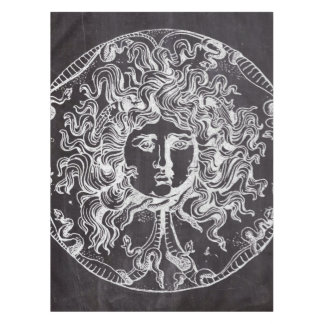 Mantel pizarra vintage mitología griega Gorgon medusa