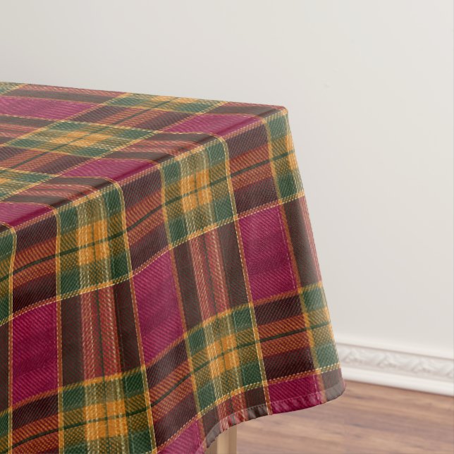 Mantel Plaid de Otoño  (In Situ)