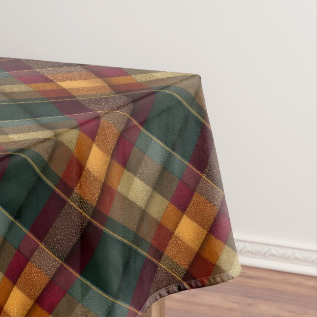 Mantel Plaid de Otoño  (In Situ)