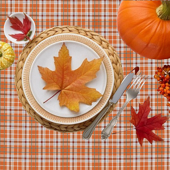 Mantel Plaid de otoño (Subido por el creador)