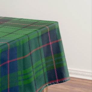 Mantel Plaid Tartan Rustic Clan Davidson Fiesta