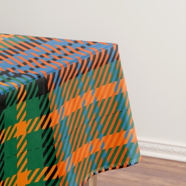 Mantel Plaid Tartan Scottish Clan Murray Checkered (In Situ)