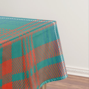 Mantel Plaid Tartan Scottish Clan Wilson Check Tablecloth